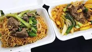 Hình ảnh Mì - nui xào bò