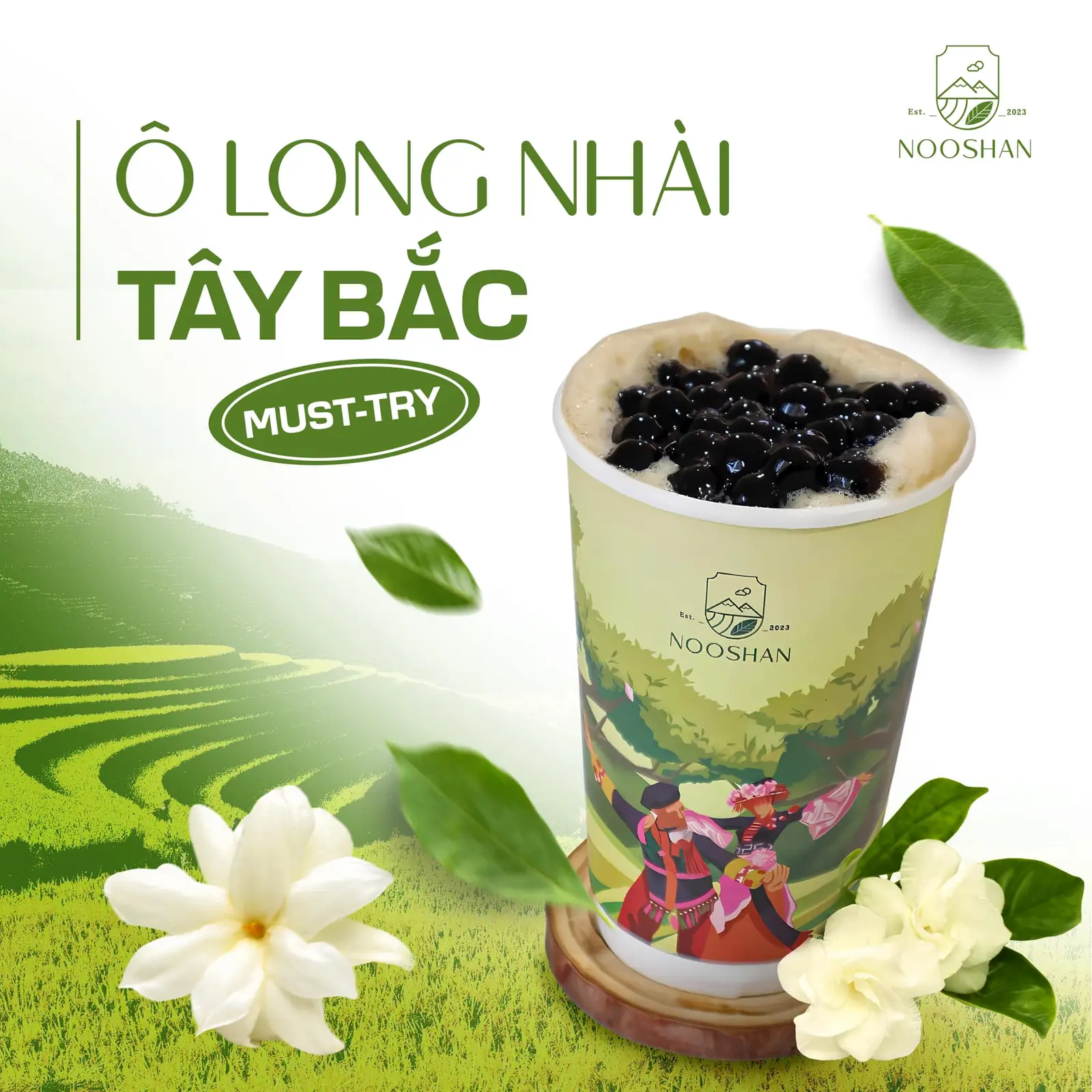 Hình ảnh Oolong Nhài Tây Bắc 