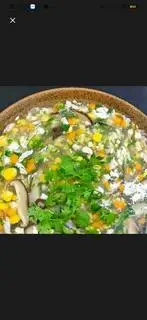 Hình ảnh Súp gà nấm