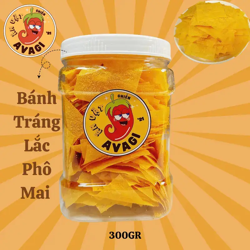 Hình ảnh Bánh tráng lắc phô mai