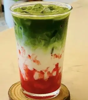 Hình ảnh Mattcha latte Dâu 