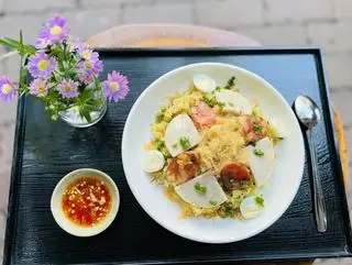 Hình ảnh Xôi Mặn ( Xôi trộn thịt chả chà bông)