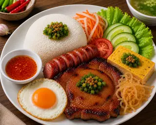 Hình ảnh Cơm Tấm Thập Cẩm 5 Món