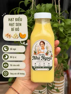 Hình ảnh Hạt Điều - Hạt Sen - Bí Đỏ (Sz 330ml)