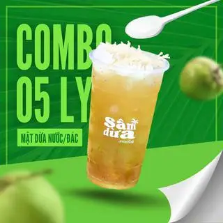 Hình ảnh 5 Ly Mật Dừa Nước/Đác Giảm 10k