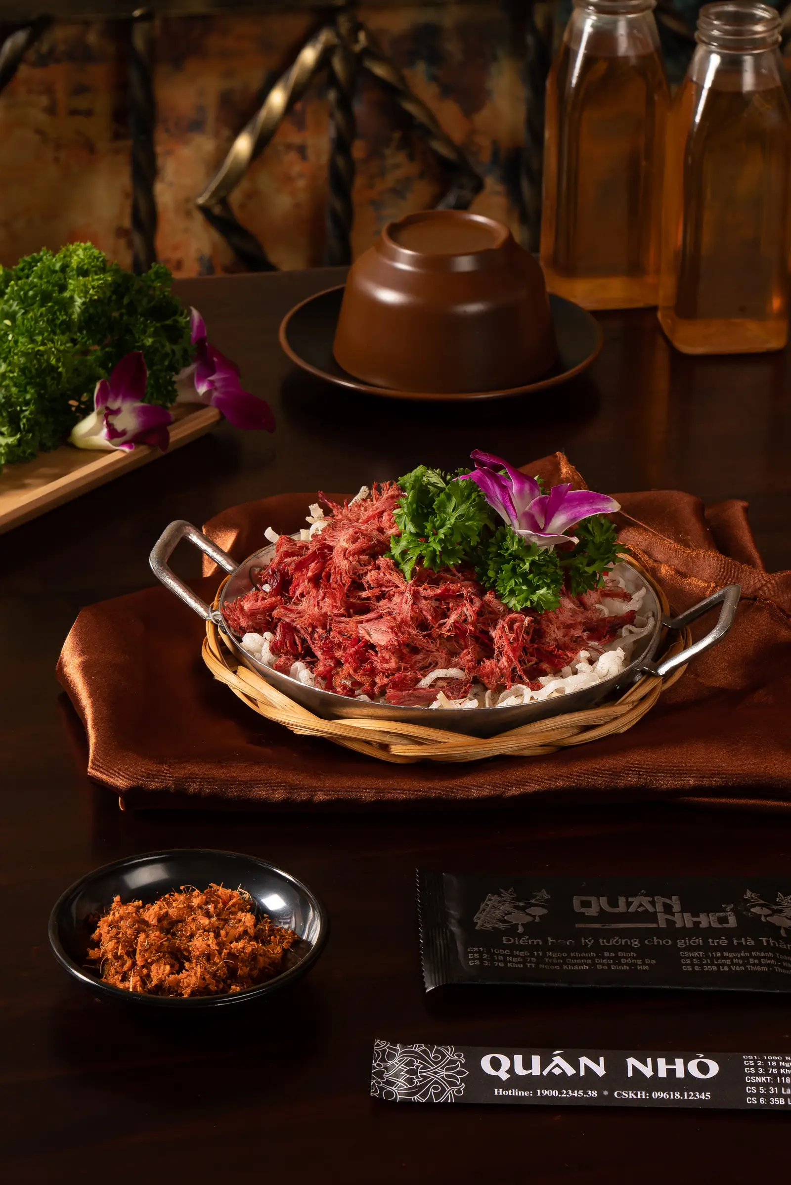 Hình ảnh Bò Tơ Xé Tay