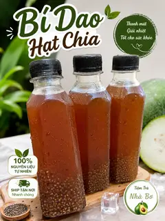 Hình ảnh Bí Đao Hạt Chia 