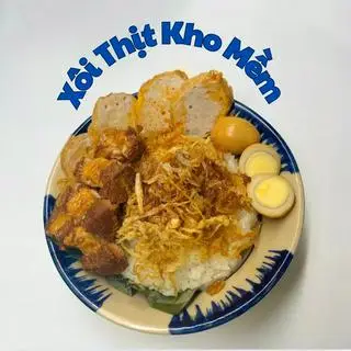 Hình ảnh Xôi thịt đầy đủ