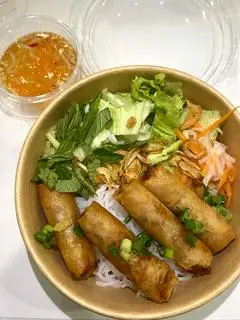 Hình ảnh Combo bún chả giò + Nước
