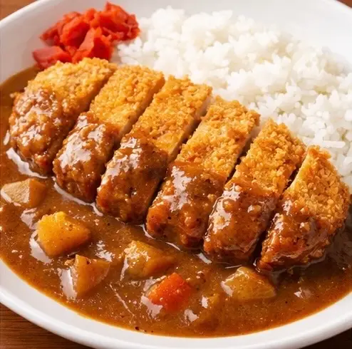 Hình ảnh Cơm Cà Ri Heo Chiên Xù | カツカレー
