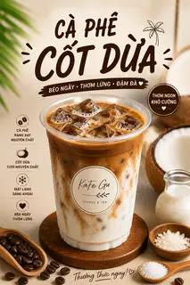 Hình ảnh Cà phê cốt dừa 