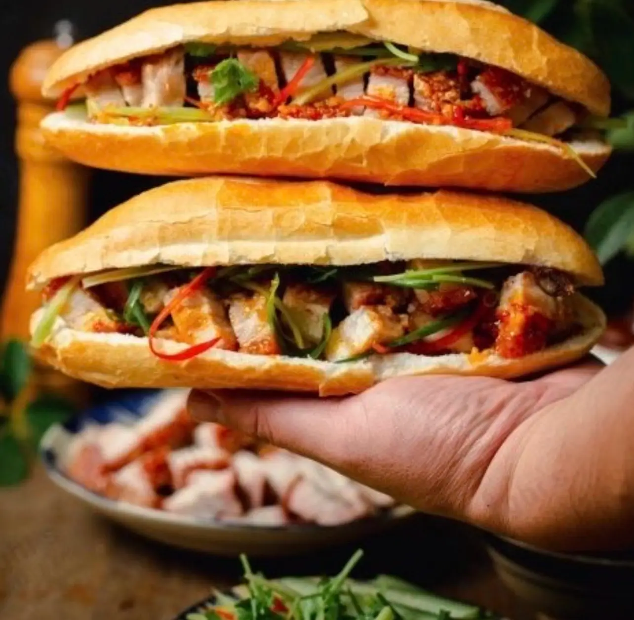 Hình ảnh 2 Bánh mì - 1 nước