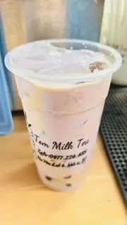 Hình ảnh Trà sữa sốt khoai môn tươi