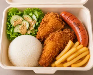 Hình ảnh Set 1 người ăn no nê