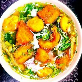 Hình ảnh Bánh đa trắng cá