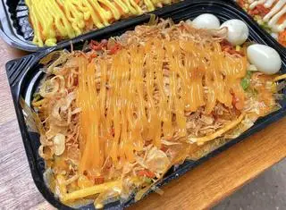Hình ảnh Bánh Tráng Trộn Phô Mai