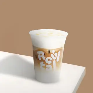 Hình ảnh Cà phê latte hạnh nhân rang