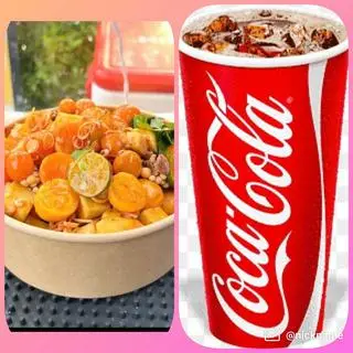 Hình ảnh Trứng non sốt Thái( vừa) - tặng 1 ly coca