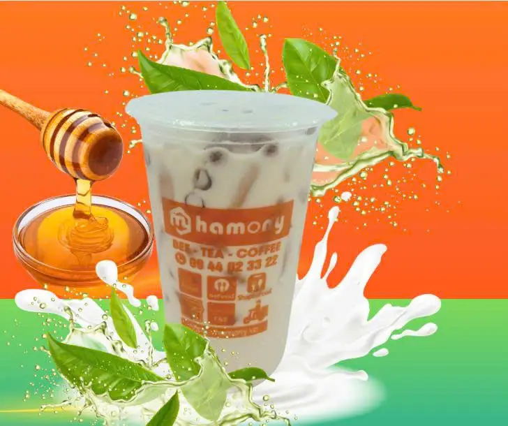 Hình ảnh Trà sữa Mật ong HAMONY 700ml