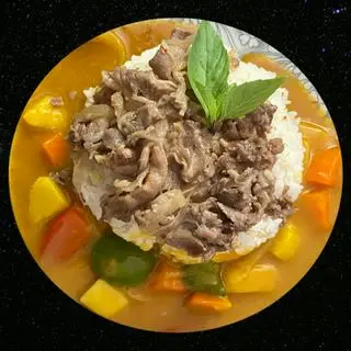 Hình ảnh Cơm Cari Bò xào 