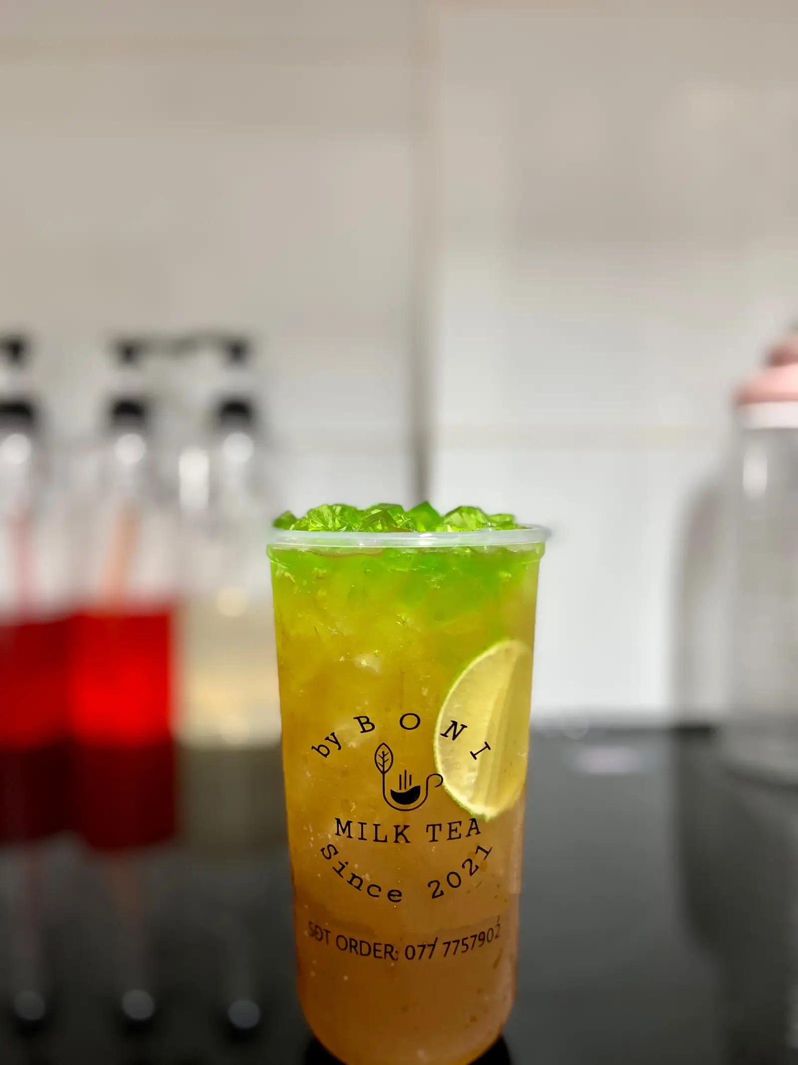 Hình ảnh Trà Táo Xanh