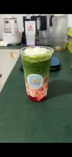 Hình ảnh Matcha dâu kem muối