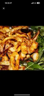 Hình ảnh Mực nướng sate