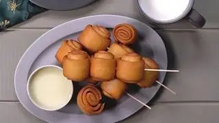 Hình ảnh bánh bao sữa chiên 
