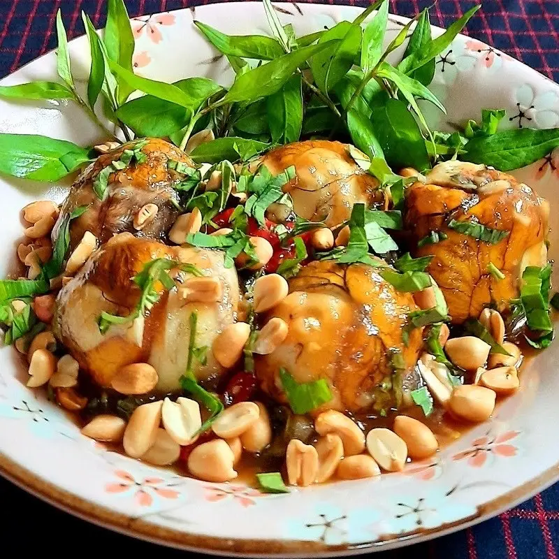 Hình ảnh Vịt lộn xào me