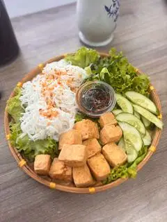 Hình ảnh bún nước tương truyền thống(ăn chay được)