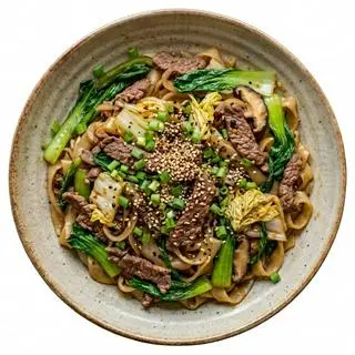 Hình ảnh Hủ tiếu xào bò