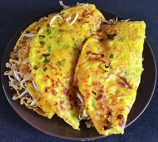 Hình ảnh 1 CÁI BÁNH XÈO THỊT BĂM + TÔM