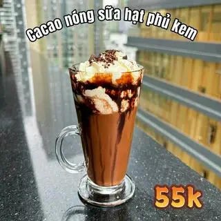 Hình ảnh CACAO NÓNG SỮA  HẠNH NHÂN