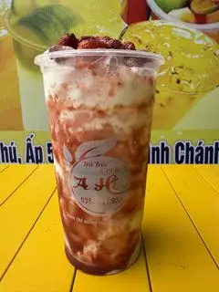 Hình ảnh Sữa chua dâu tây