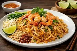 Hình ảnh pad thái tôm 