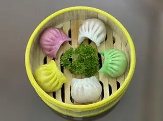 Hình ảnh Há Cảo Ngũ Sắc Mini 5 Viên