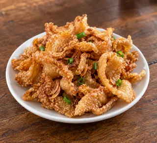 Hình ảnh Da gà chiên giòn