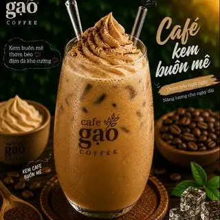 Hình ảnh cà phê kem buôn mê