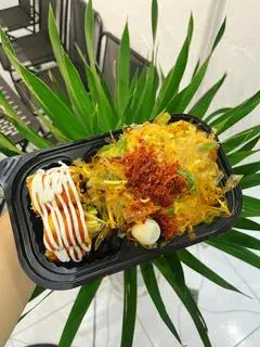 Hình ảnh Bánh tráng cuộn mix trộn