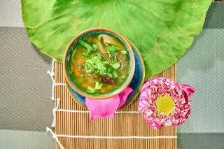 Hình ảnh Súp Chay Xanh - Green Vegetarian soup