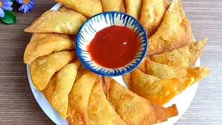Hình ảnh Hoành thánh chiên 