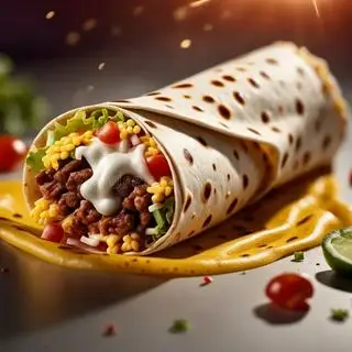 Hình ảnh Tacos Siêu To ( gấp đôi nhân đặc biệt lớn )