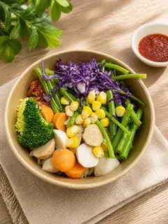 Hình ảnh Mì viên thập cẩm