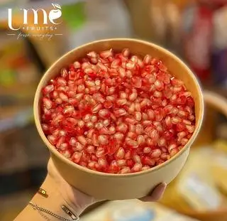 Hình ảnh Box Lựu hạt mềm Tunisia 400gr