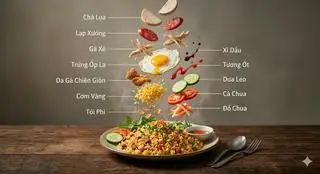 Hình ảnh Cơm Chiên Dương Châu