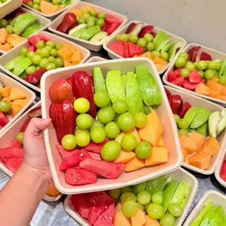 Hình ảnh Hoa quả cắt sẵn mix