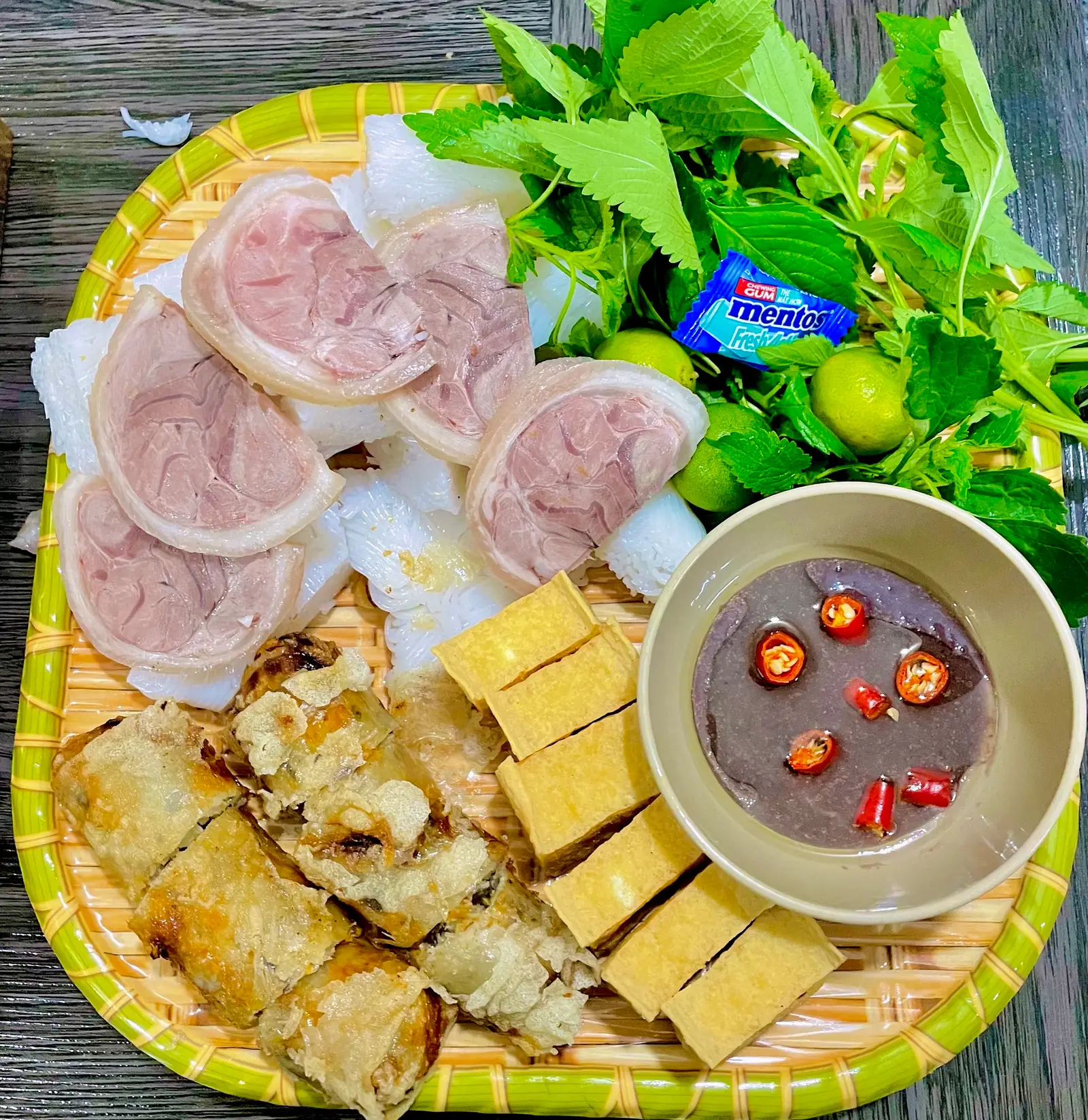 Hình ảnh Bún Đậu Ngon Thịt Chân Giò - Nem