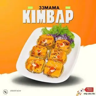Hình ảnh Kimbap nướng phô mai