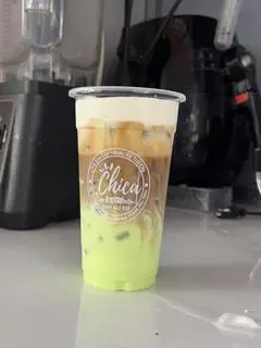 Hình ảnh Cafe lá dứa kem phô mai