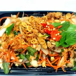 Hình ảnh Gỏi Lòng Gà - Gà Xé Sốt Mắm Tắc + sốt chấm